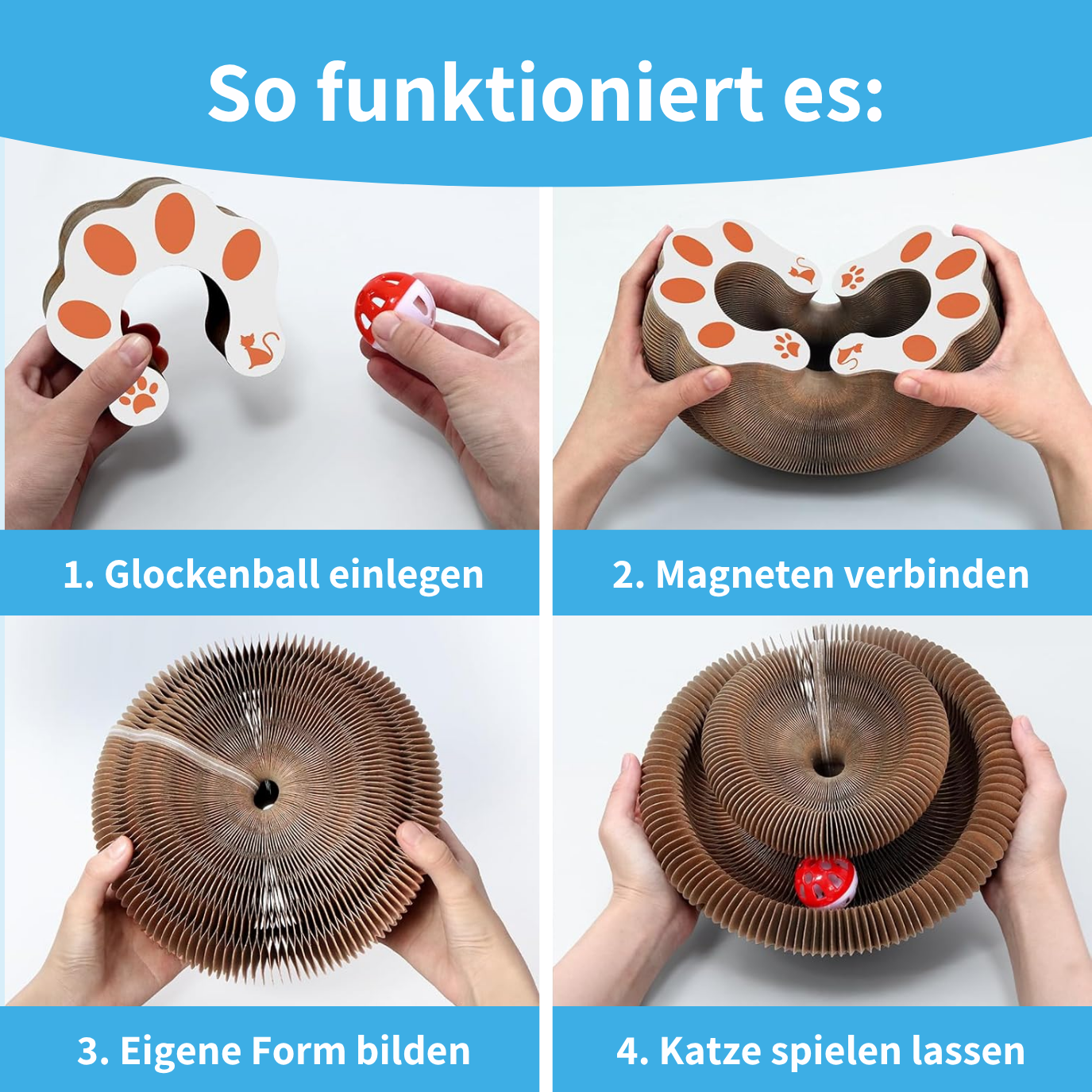 Katzino - Magisches Kratzbrett