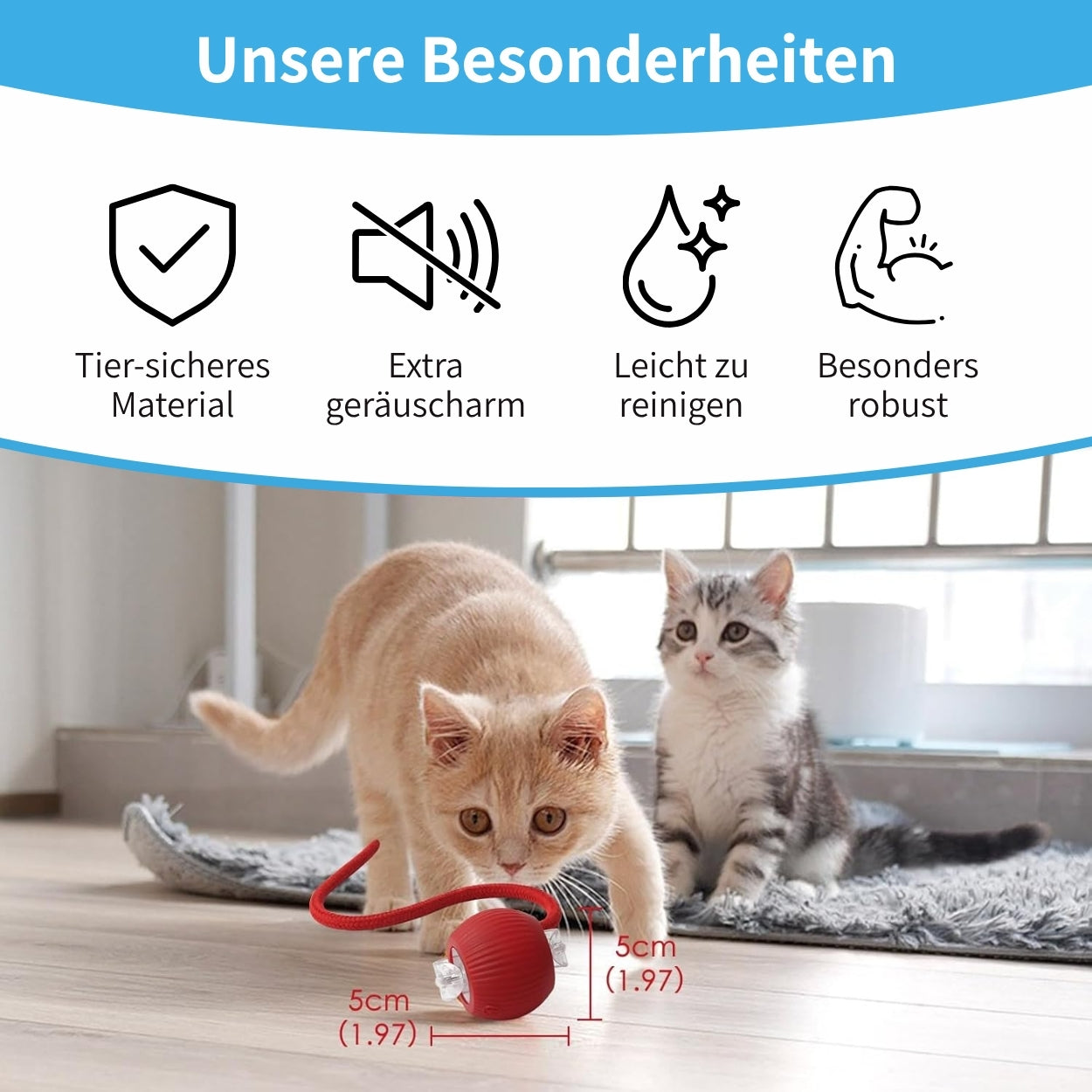 Flitzkugel - Interaktiver Spielball