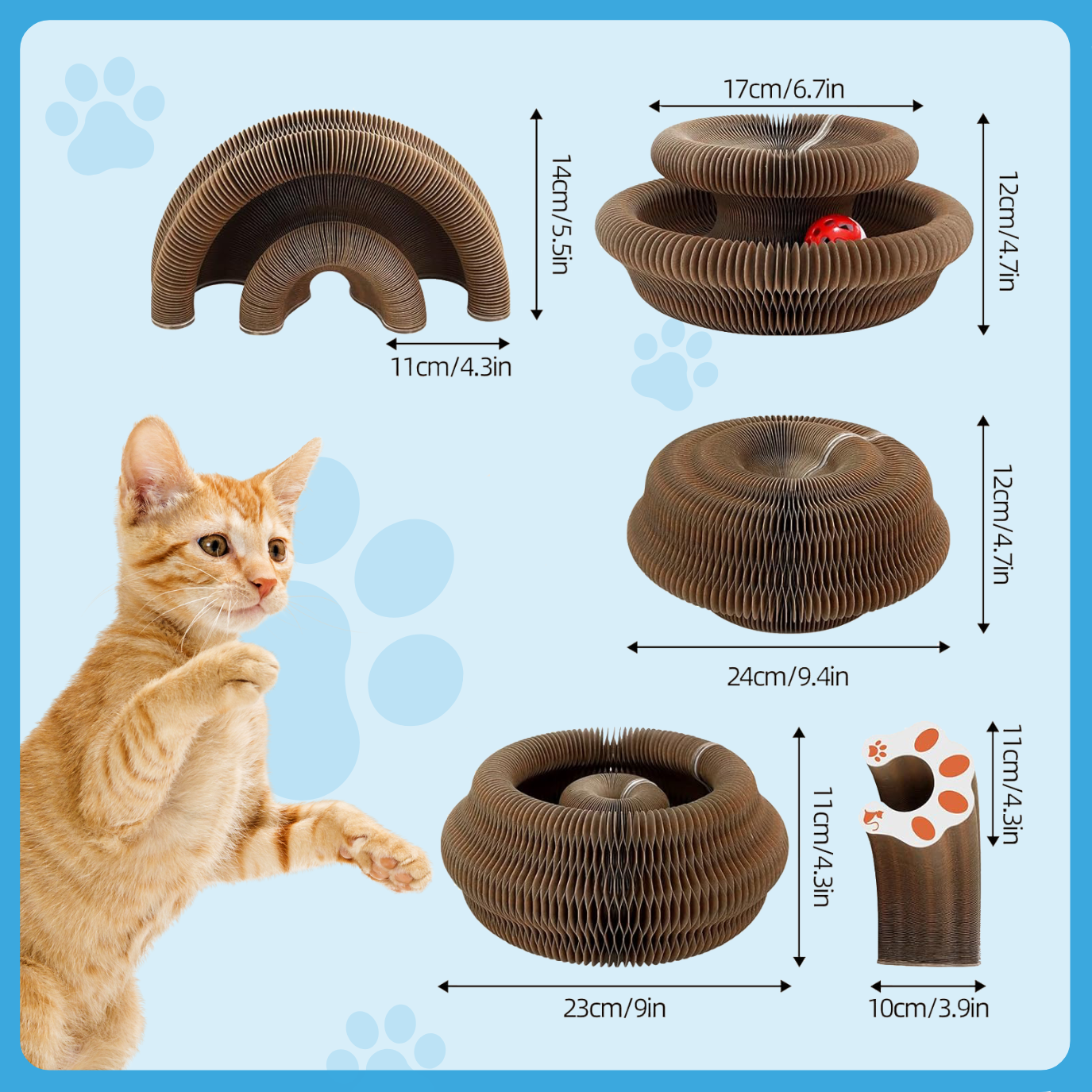 Katzino - Magisches Kratzbrett